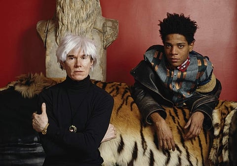 Influential artists, Andy Warhol and Jean-Michel Basquiat (Source: IANS)