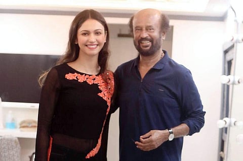 Rajinikanth_and_Shamata_Anchan