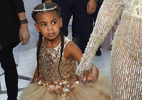 Blue Ivy, daughter of Jay-Z and Beyoncé (Photo by Chris Pizzello/Invision/AP)