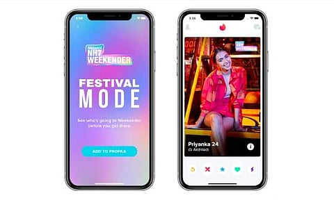 Tinder Festival Mode