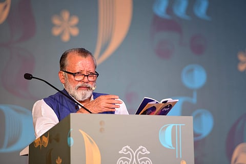 Pankaj Kapur reads from Dopehri at the Bangalore Literature Festival