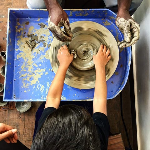 Workshop at Art Rickshaw