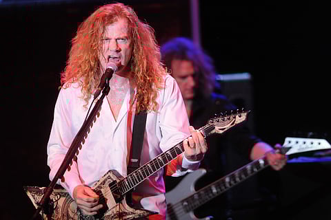 Dave Mustaine (Xinhua/Nicolas Celaya/IANS)