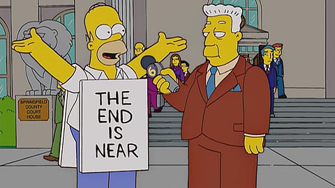 A still from The Simpsons