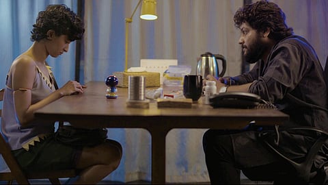 A still from the film Devi Aur Hero