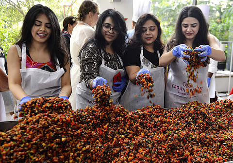 Fruits and high spirits at Crowne Plaza Chennai Adyar Park