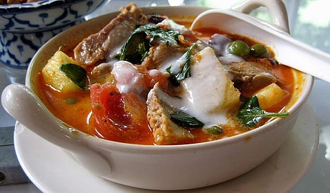 A Thai curry