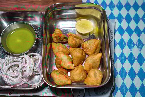 Mini Mutter Samosas. Picture by Dinesh Kakollu