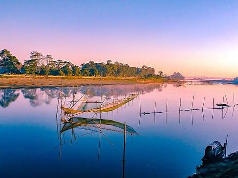 Majuli, the world's largest river island
