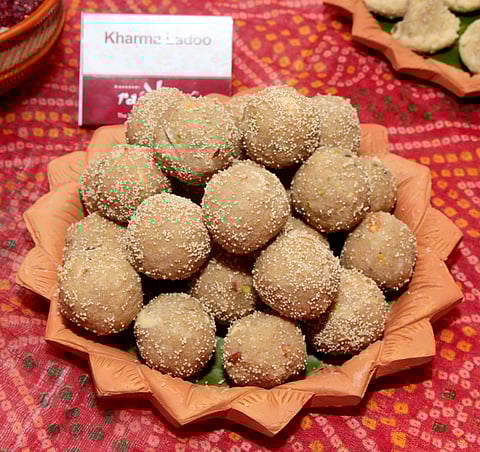 Glimpse from the elaborate spread at Khandani Rajdhani