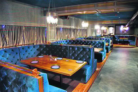 Interiors at Barracuda Brew