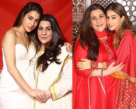 Sara Ali Khan and for her mother Amrita Singh (Photo: IANS)