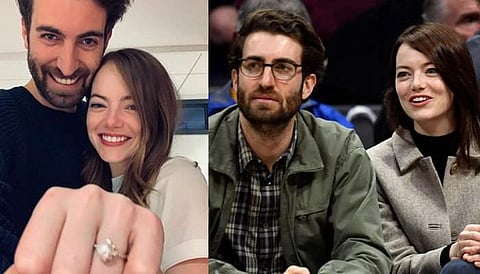 Emma Stone with Dave McCary
