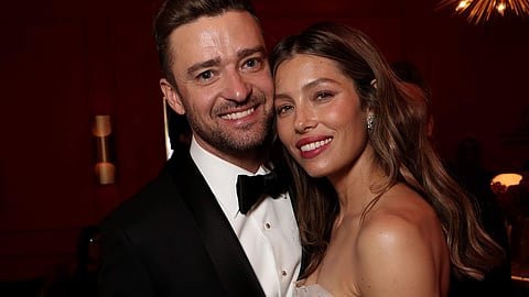 Justin Timberlake and Jessica Biel