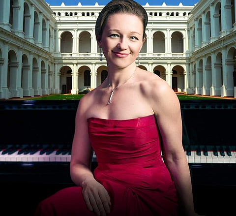 Irina Shkurindina will be performing at the Indian Museum Courtyard