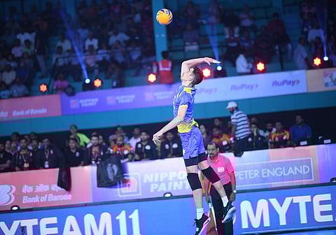 Andrej Patuc in the Pro Volleyball League 2019