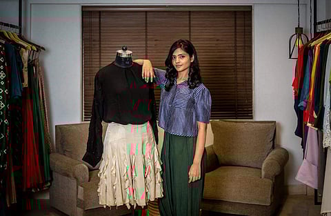 Aastha Chowdhary's new boutiue at Lower Rawdon Street is called Monologue