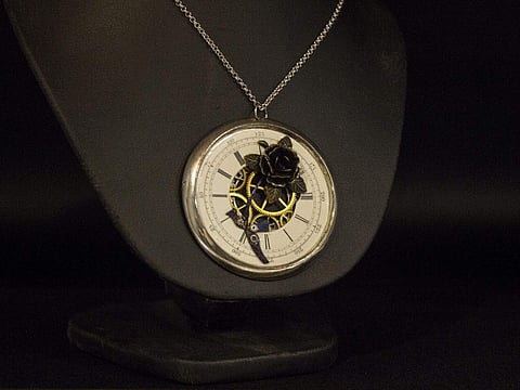 A pendant from the collection