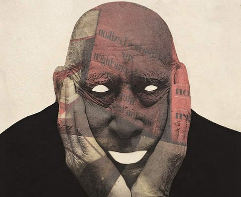 Removing The Gaze is Max Neumann's first exhibition in India