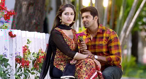 Arya and Sayesha Saigal