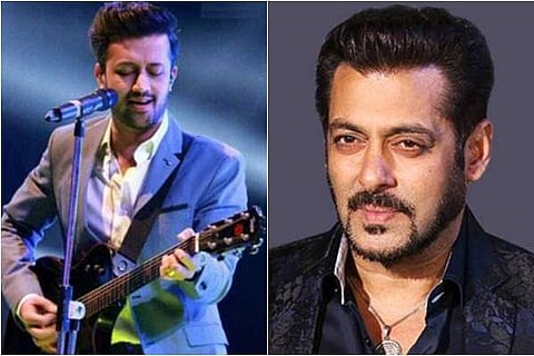 Atif Aslam and Salman Khan