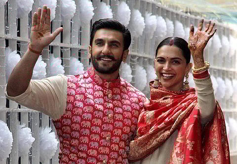 Ranveer Singh and Deepika Padukone