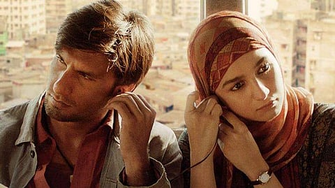Ranveer Singh and Alia Bhatt in Gully Boy