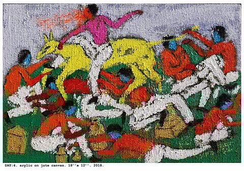 An artwork to be displayed at the exhibition