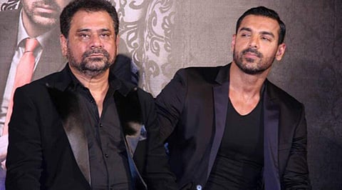Anees Bazmee with John Abraham