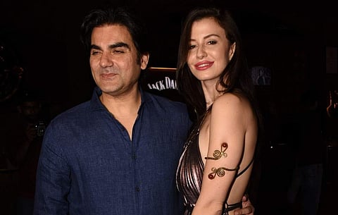 Arbaaz Khan and Georgia Andriani