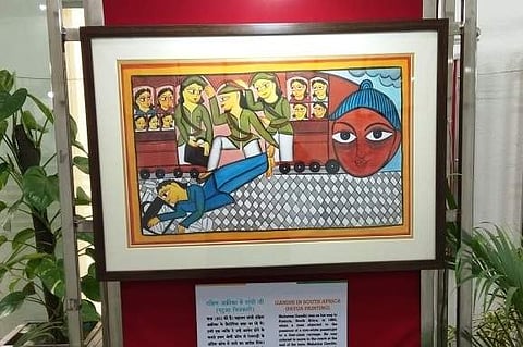 Relive the Ideals of the Mahatma through Art