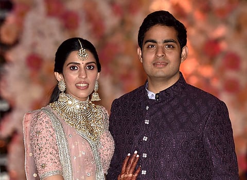 Akash Ambani & Shloka Mehta