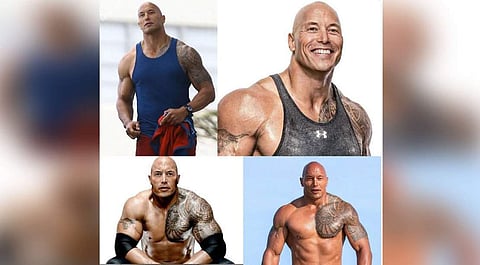 Elon Musk and The Rock