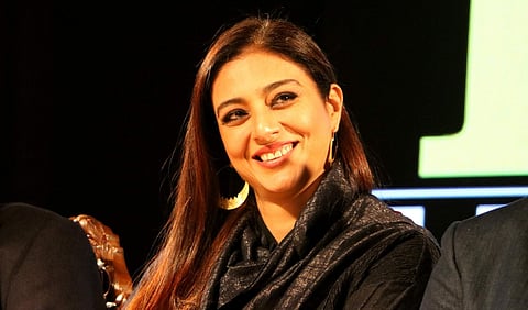 Srinagar: Actress Tabu at the fourth edition of Kashmir World Film Festival (KWFF) in Srinagar, on Nov 28, 2018. (Photo: IANS)