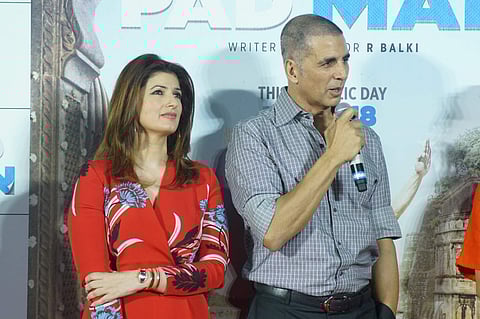 Akshay Kumar and Twinkle Khanna (Photo: IANS)