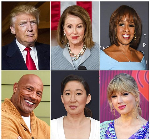 Time’s “100 Most Influential People in the World” issue. (AP Photo)