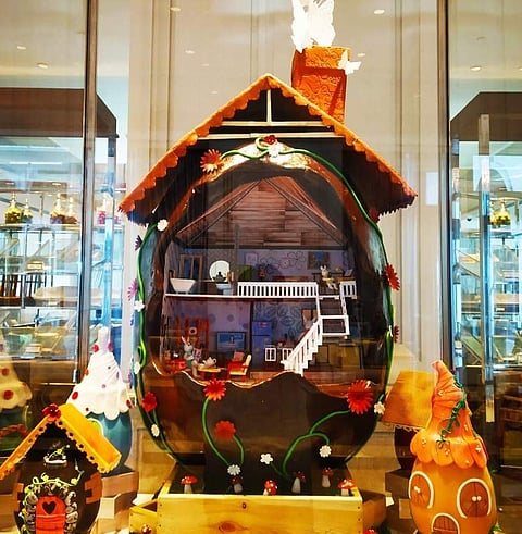 The Leela Palace Chennai, Easter egg