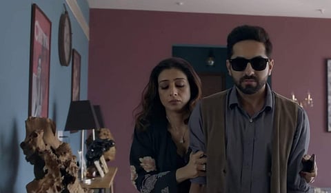 A still from AndhaDhun