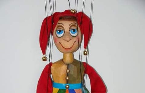 Puppet show at Lamakaan, Hyderabad