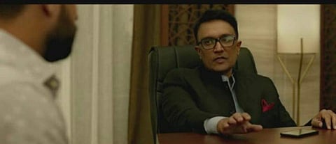 Anil Abraham in a still from Uyare