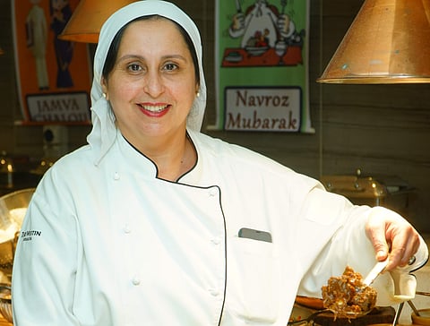 Parsi chef Mahrukh Mogrelia