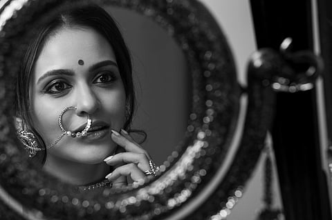 Priyanka Sarkar's still from Awaiting