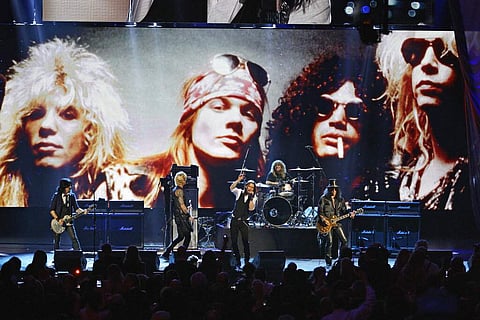 File photo: Guns N' Roses (AP Photo/Tony Dejak)
