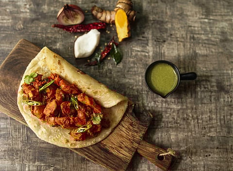 Pallipalayam kozhi roll