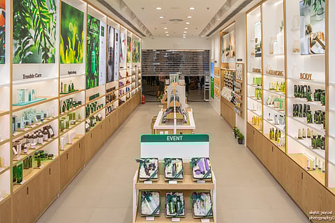Innisfree's first store in Hyderabad