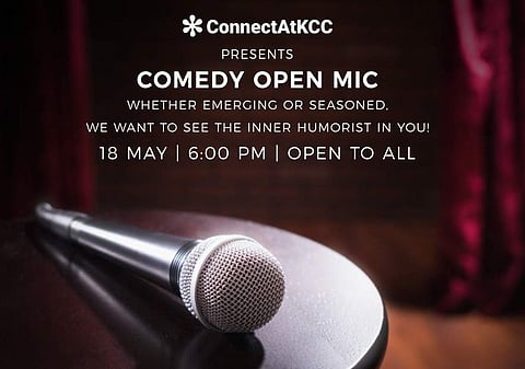 Comedy Open Mic at KCC this weekend
