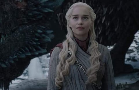 Emilia Clarke in Game of Thrones
