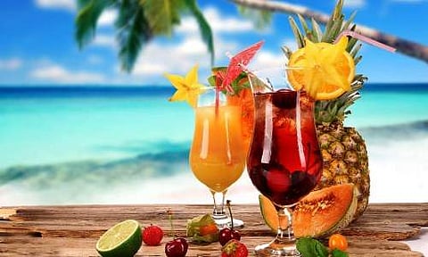 Refreshing summer cocktails