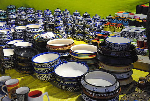 DesiKala exhibition at Kalakshetra Foundation