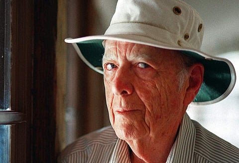 2000 file photo: Pulitzer Prize-winning author Herman Wouk. (AP Photo/Douglas L. Benc Jr.)